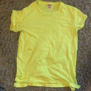 VS Pink Lime Green Shirt